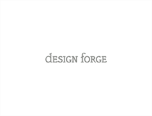 Tablet Screenshot of designforge.biz